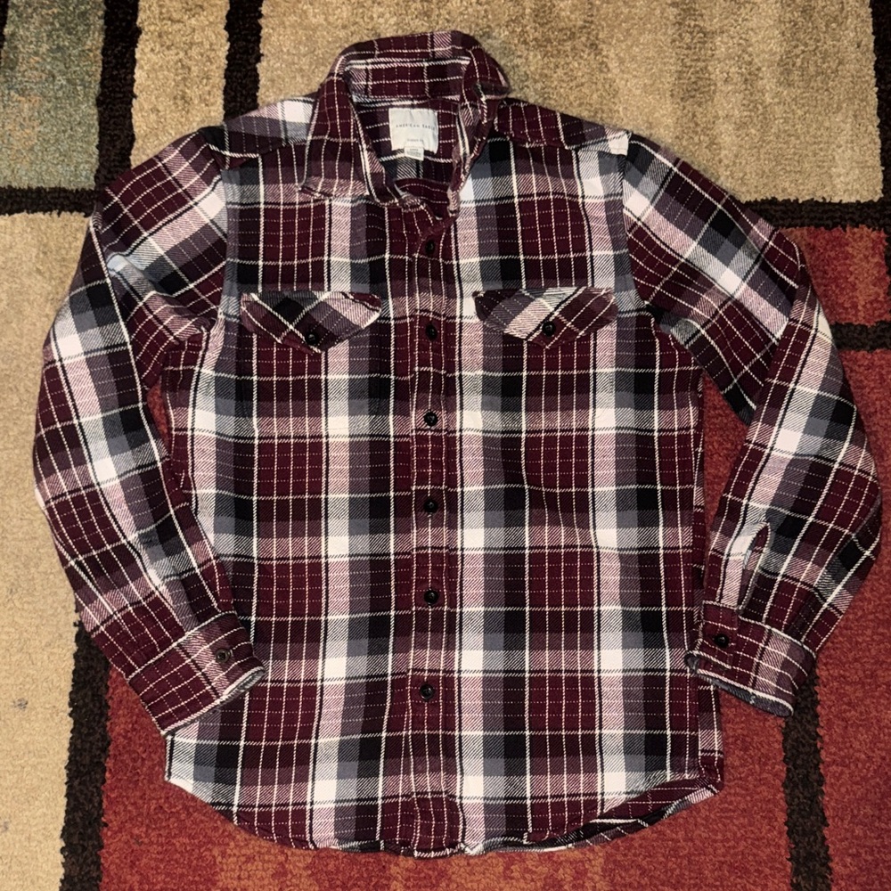 Mens American Eagle Outfitters heavier flannel button down